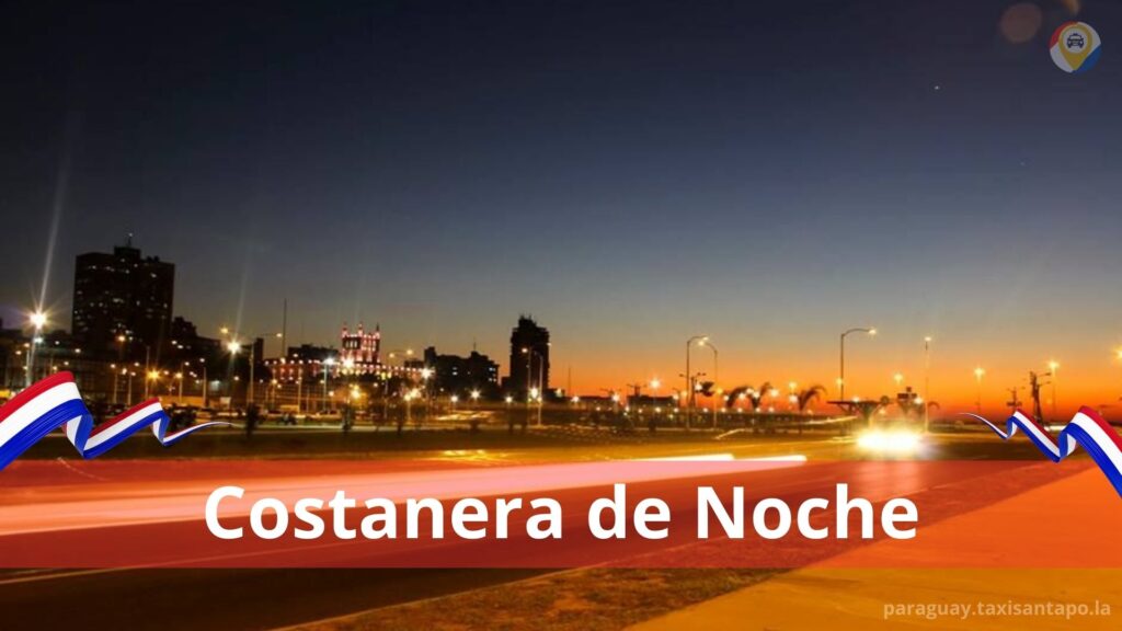 Costanera de Asunción de Noche